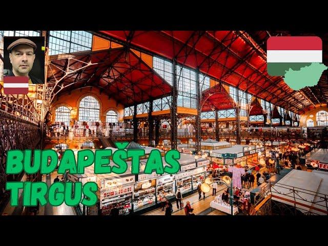 Budapeštas tirgus, Ungārija. Piedzīvojumi ar Andri Vlogs Nr42