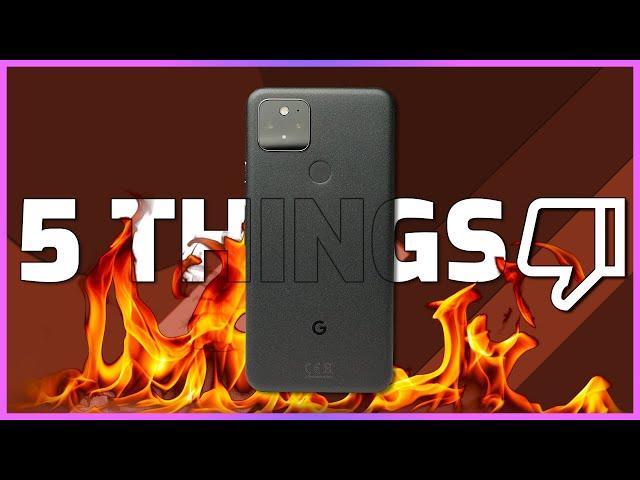 Google Pixel 5 Hands On - 5 Things I HATE