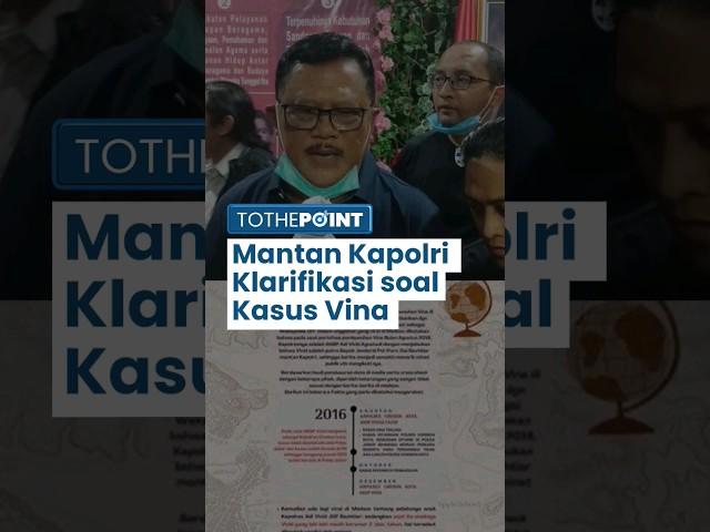 Klarifikasi Mantan Kapolri Da'i Bachtiar soal Kasus Vina Beredar dalam Flyer, Tegaskan 3 Hal Ini