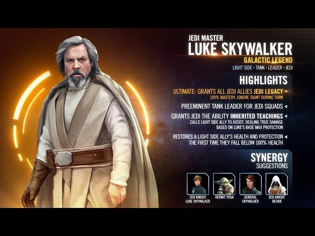 How to Easily Beat Tier 6 of the Galactic Legend Jedi Master Luke Skywalker Event | #JML #SWGOH