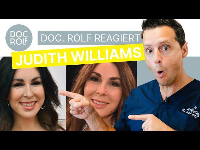 Ist das Schönheitsgeheimnis von JUDITH WILLIAMS ihre Skincare-Routine?! doc.rolf reagiert