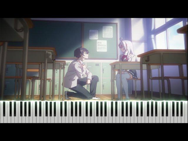 Roshidere Episode 11 OST - Love Confession [Piano Tutorial + sheet]