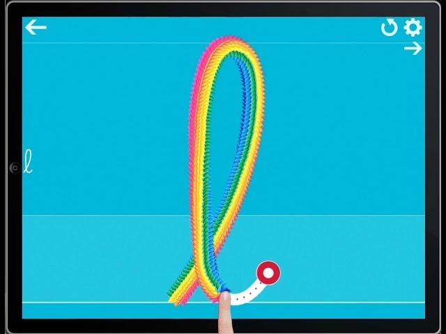 J'écris en cursive - Pour iPad & iPhone - App pour les enfants pour apprendre à écrire