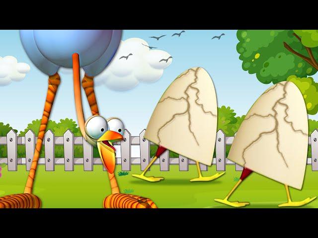 Gazoon - Egg-shaped Fun | Funny Animal Cartoons for Kids | HooplaKidz TV