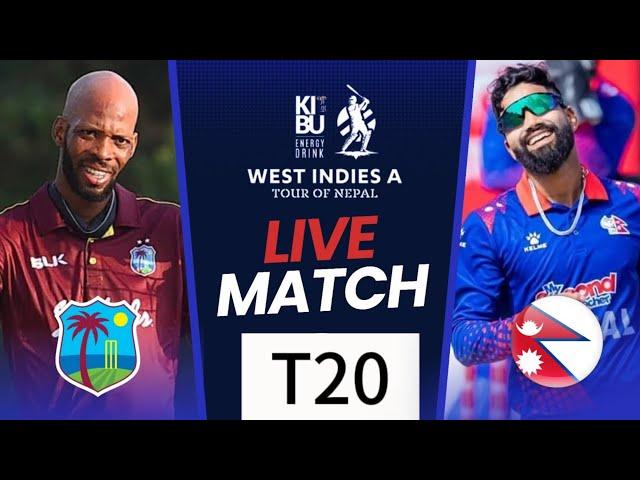 NEPAL VS WEST INDIES 'A' T20 SERIES 2024 || NEPAL VS WEST INDIES 'A' 1ST T20 MATCH 2024 #live