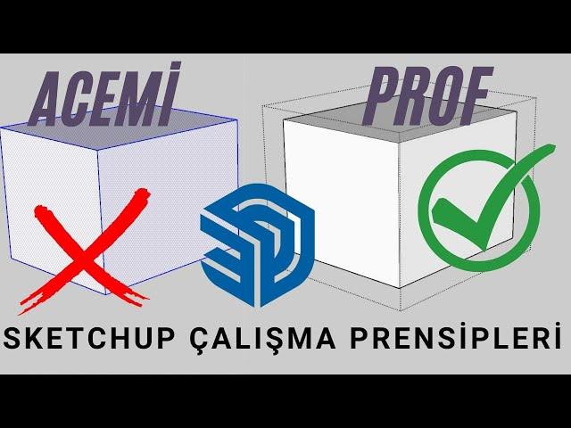 Sketchup Çalışma Prensipleri : Render Motoruna göndermeden önce ?