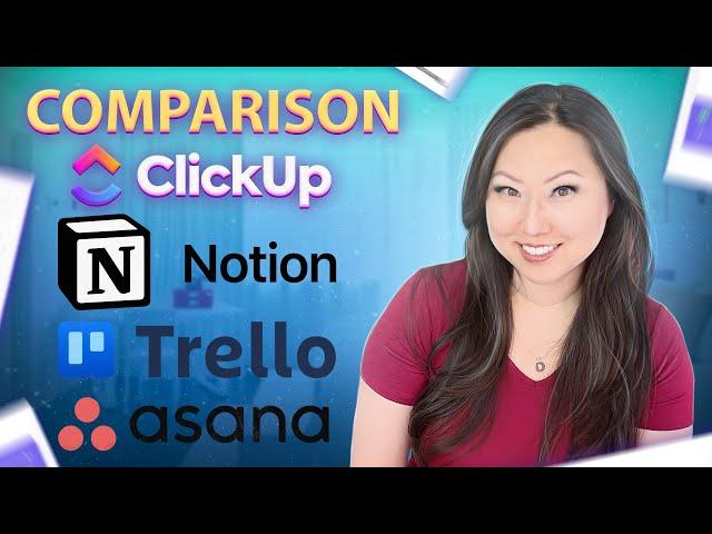 ClickUp vs Notion vs Trello vs Asana