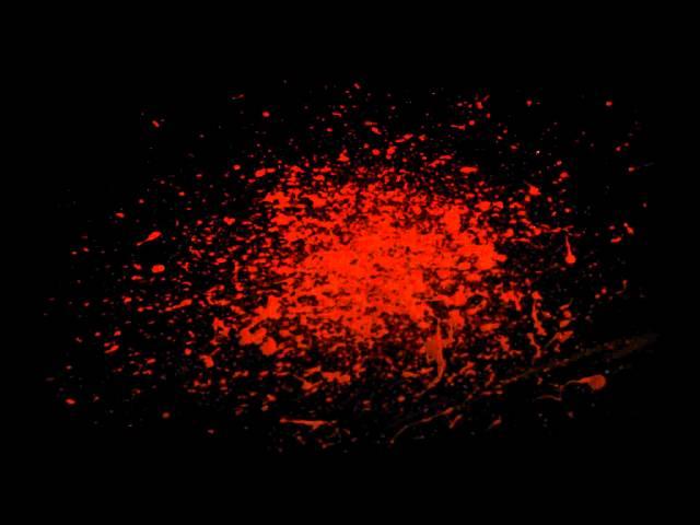 Blood Splatter 03 vfx stock footage