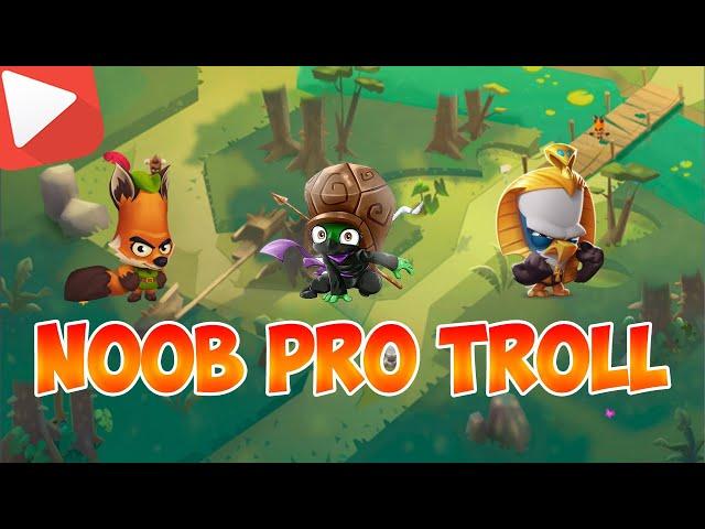 NOOB vs PRO vs TROLL - Zooba #6 2020 zooba noob vs pro