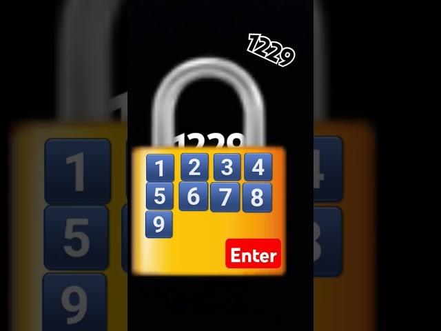 enter code #lock #code #enter