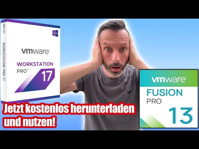 VMware Fuison & VMware Workstation kostenlos runterladen und nutzen