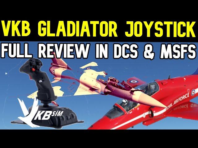 VKB GLADIATOR REVIEW: The Best Mid-Range Joystick? MSFS & DCS WORLD