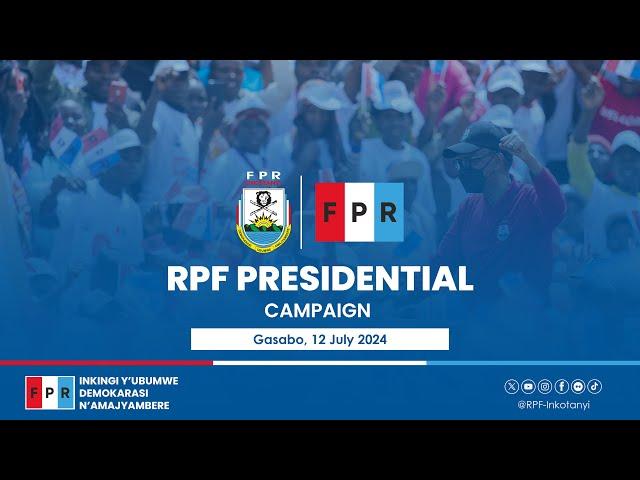 RPF Presidential Campaign | Gasabo, 12 July 2024