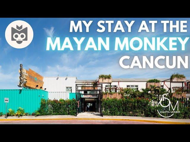 My Stay At The MAYAN MONKEY CANCÚN, MEXICO|Review + Tour ️#hostellife #solotraveler  #mayanmonkey