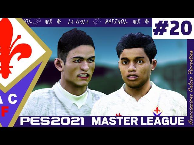 WONDERKIDS SHINE IN EUROPE! PES 2021 Fiorentina Master League | Full Manual Gameplay #20