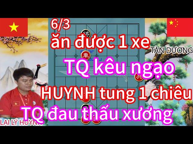 ăn được 1 xe TQ kêu ngạo HUYNH tung 1 chiêu TQ đau thấu xương