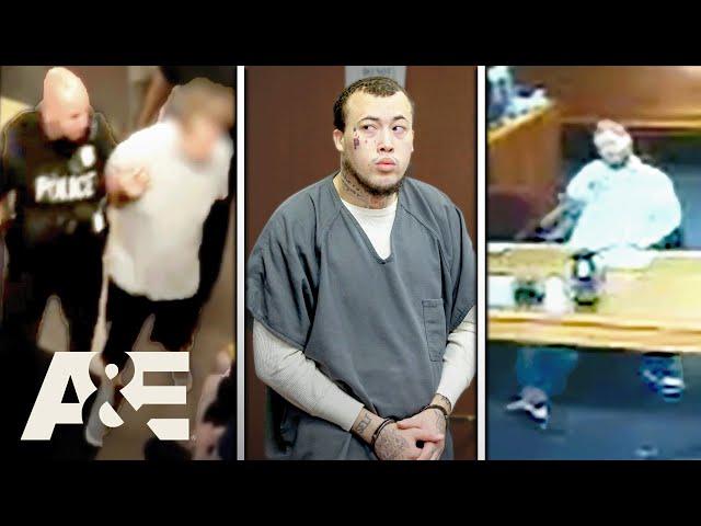 Court Cam: Top 5 Most Disrespectful Defendants - Part 3 | A&E