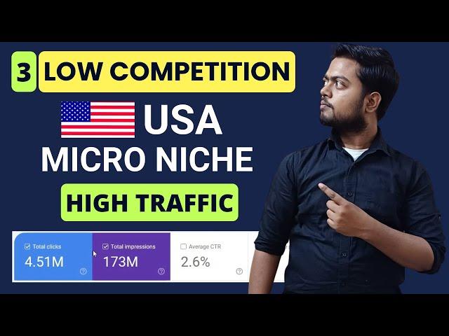 Low competition USA micro niche with high traffic | Low competition keyword research