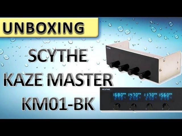 SCYTHE KAZE MASTER LÜFTERSTEUERUNG (KM01-BK) [UNBOXING] DEUTSCH FULL HD