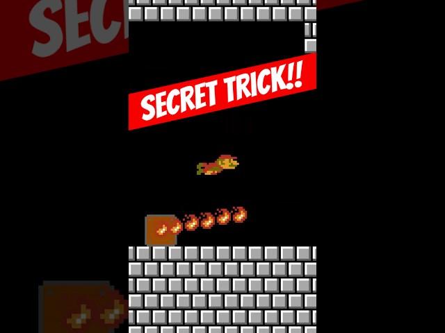 Ultimate World 1-4 SPEEDRUN trick in Super Mario Bros. (NES)!!