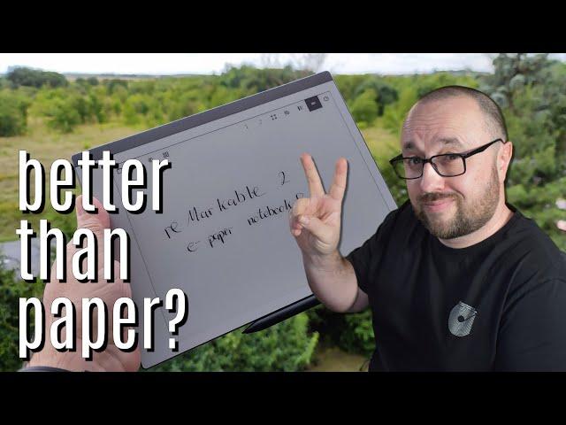 reMarkable 2 - e-paper electronic notebook review - better than paper?