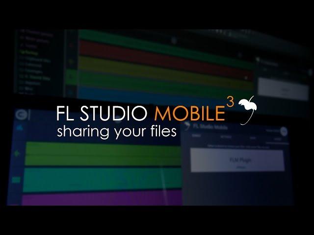 FL STUDIO MOBILE | Sharing Project Files