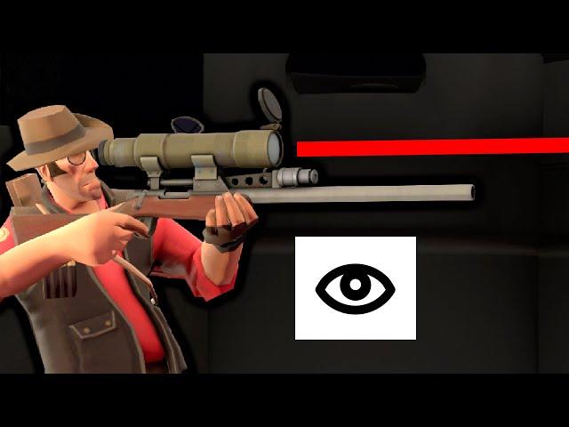 i made sniper's line of sight a visible beam