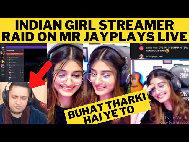 Indian Girl streamer Raid on JayPlays | Payal gaming Raid | Funny Raid | @PAYALGAMING | Esports Pak