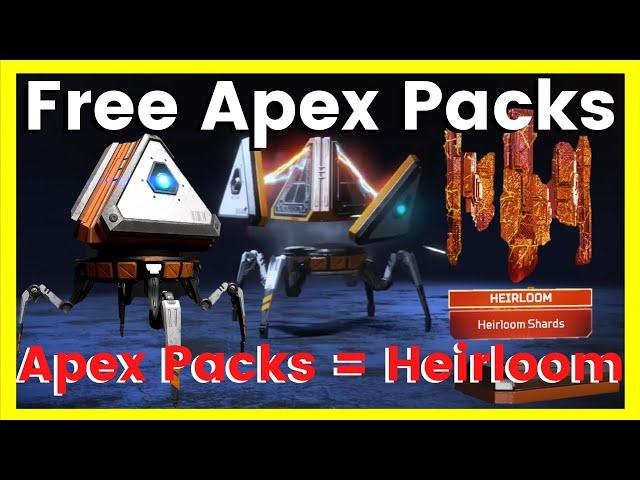 The Easiest Ways to get free Apex Packs for Heirloom Shards