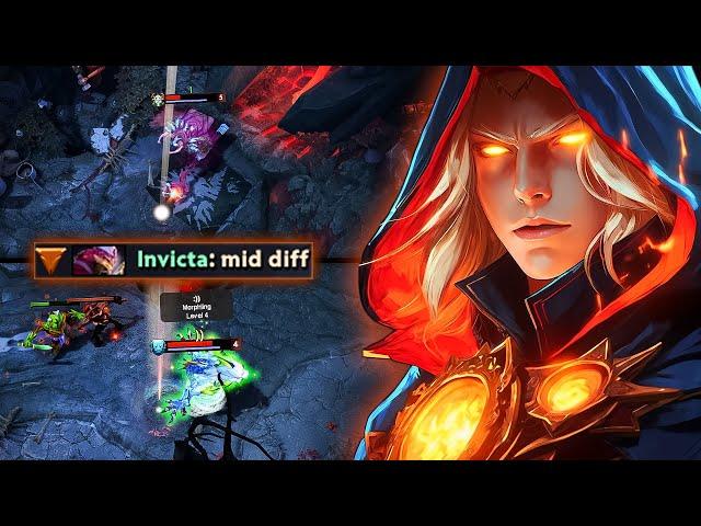 EPIC RANK 500 EXORT INVOKER PERFECT GAMEPLAY | Dota 2 Invoker