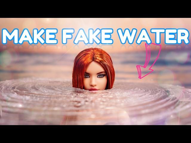 Make A Splash: How To Make Easy Water Effects With Hot Glue | Doll Crafts