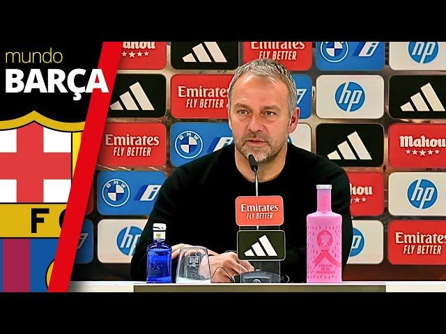 BARÇA: Rueda de prensa de Hansi Flick tras la GOLEADA 4-0 del FC BARCELONA al Real Madrid | Clásico