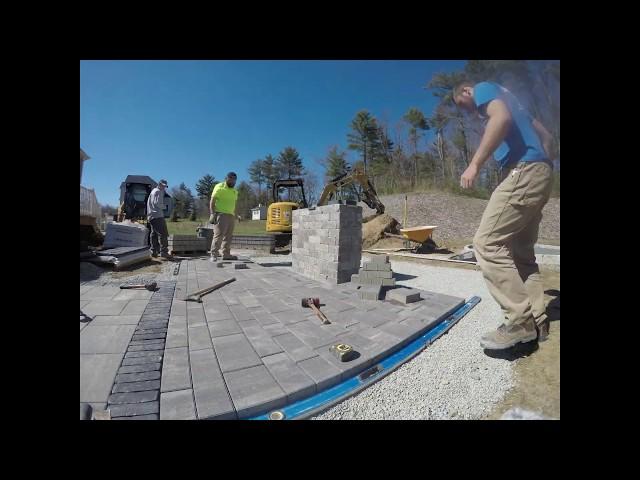 Unilock Outdoor Living Space Time Lapse