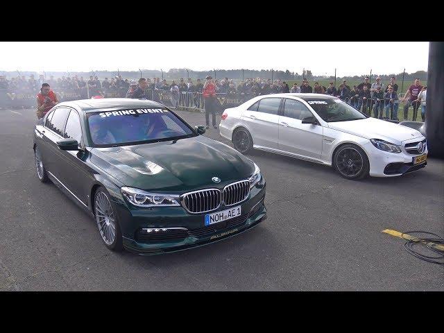 Mercedes-Benz E63 AMG vs Alpina BMW B7 BiTurbo