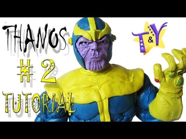 Как слепить Таноса из пластилина Туториал 2 Thanos fom clay Tutorial 2