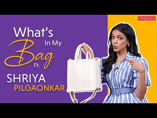 What's in My Bag with Shriya Pilgaonkar | Fashion & Lifestyle | Shriya Pilgaonkar | Pinkvilla