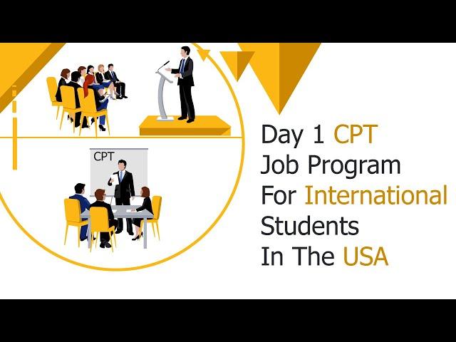 Day 1 CPT Job Program for International Students in the USA