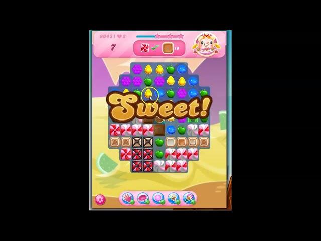 Candy Crush Saga Level  9045 No Boosters