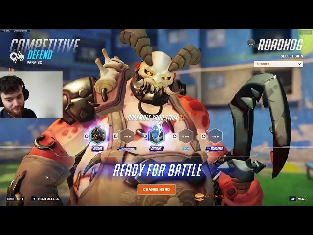 ROADHOG BUFF! DAFRAN ROADHOG OVERWATCH 2 GAMEPLAY SEASON 16