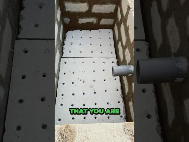 Key biodigester construction tips 2 #dreamhouse #biodigester #biogas #septictank #youtubeshorts
