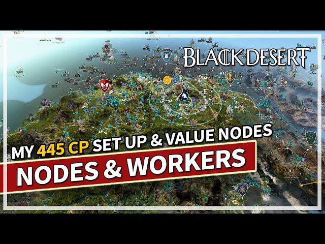 My 445 Contribution Point Nodes & Workers Set Up Guide | Black Desert