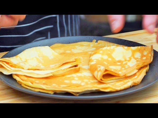 Naleśniki delikatne i chrupiące ! - Tasty Crepes Recipe/ Oddaszfartucha