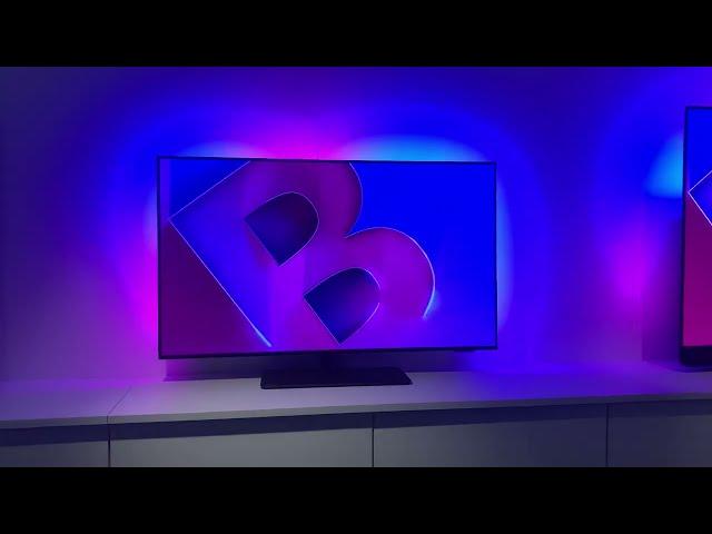 First 42" OLED TV with Ambilight