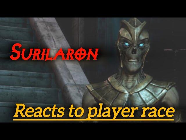 Beyond Skyrim Bruma: Surilaron reacts to player race