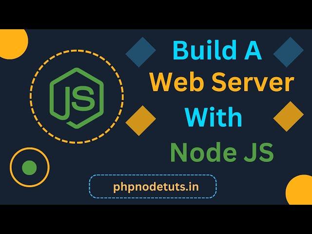 How to build a Web Server with Node JS | Node Js Tutorial for Beginners | Node JS Web Server