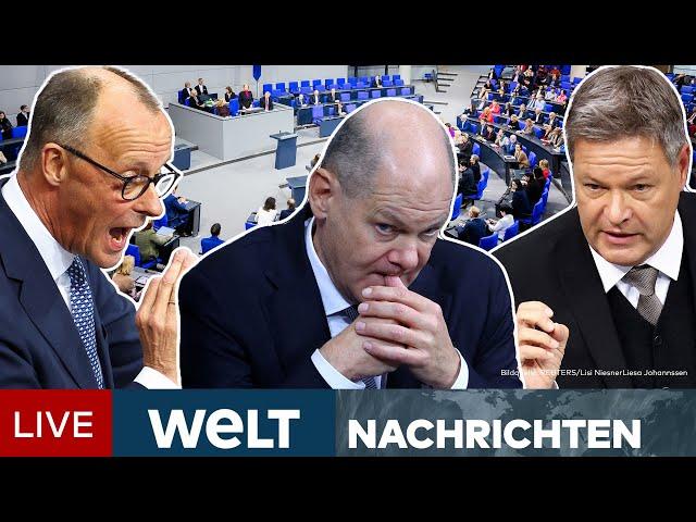 NACH VERTRAUENSFRAGE: Kanzler Scholz gescheitert - In Deutschland tobt der Wahlkampf | Livestream