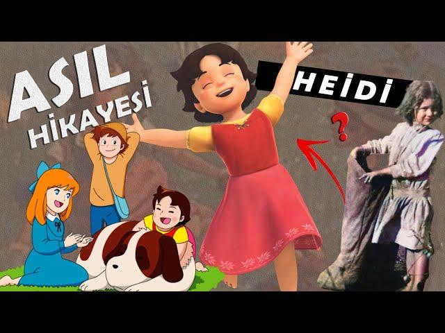 HEID'S Original Story, Heidi Cartoon True Story(VERDINGKINDER), Heidi Unknown Story