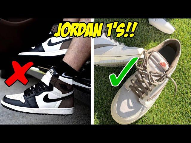 5 MISTAKES YOU'RE MAKING WEARING JORDAN 1'S!