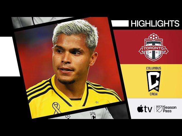 Toronto FC vs. Columbus Crew | Cucho's Crew! Full Match Highlights | September 18, 2024