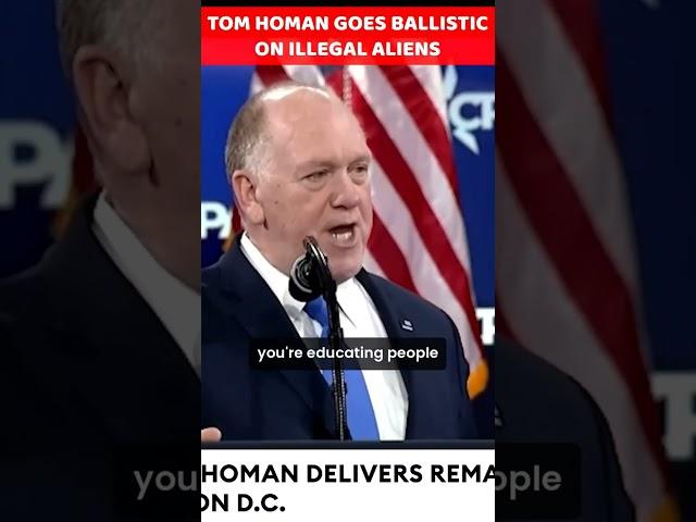 Tom Homan goes off on AOC.. #trump #news #politics #border